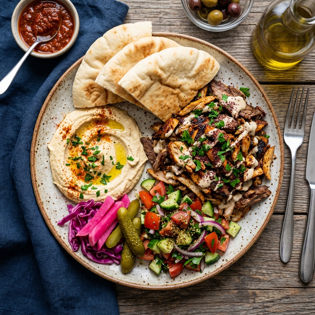 Assiette Shawarma